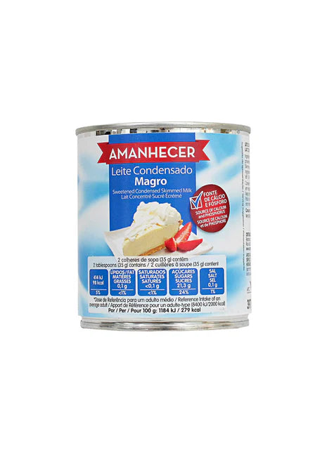 Amanhecer Skim Condensed Milk/Leite Condensado Magro 397g