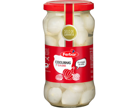 Ferbar Pickled Onions/Cebolinha em Vinagre 345g