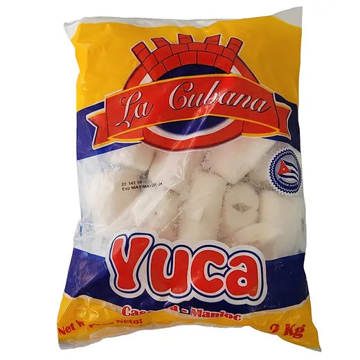 La Cubana Frozen Yuca/Mandioca Congelada 500g