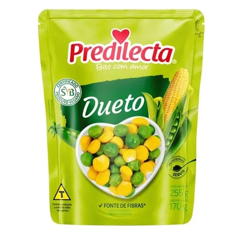 Predilecta Green Peas & Corn Pouch 170g