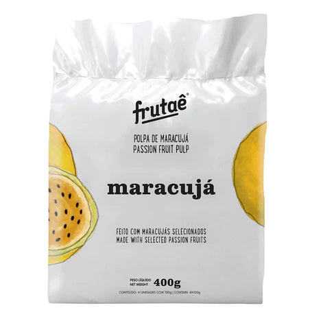 Frutaê Polpa Maracujá/Passion Fruit Pulp 400g