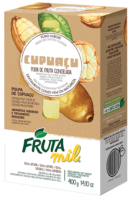 Fruta Mil Cupuaçu Pulp/Polpa de Cupuaçu 400g