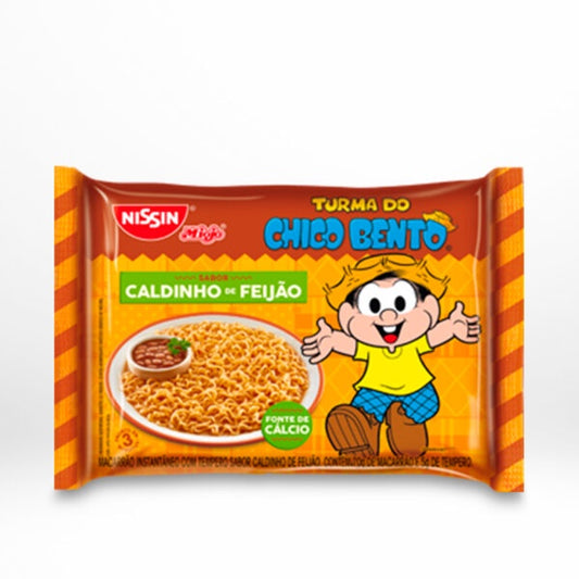 Nissin Turma da Mônica Miojo sabor Caldinho de Feijão 75g