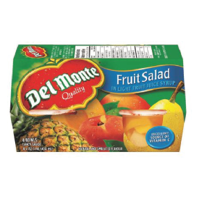Del Monte Fruit Salad 4 x 112.5ml