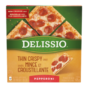 Delissio Thin Crispy Crust Pizza 475g
