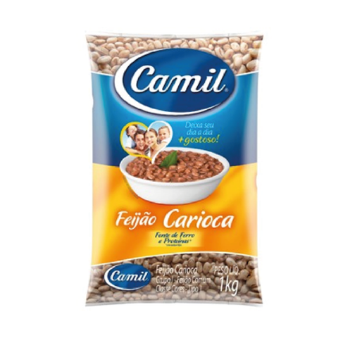 Feijão Carioca Camil 1kg