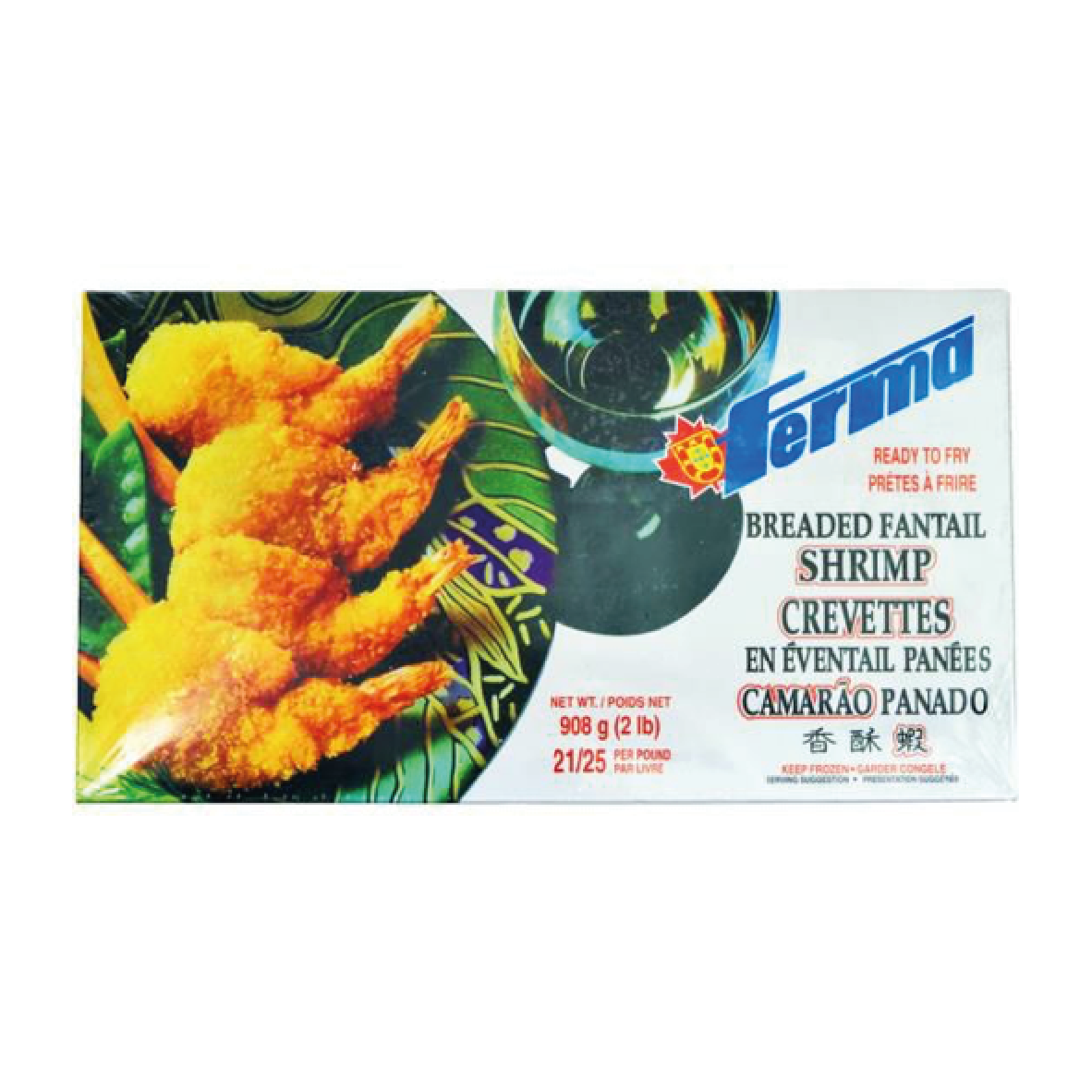 Ferma Breaded Shrimp/Camarāo Panado 908g