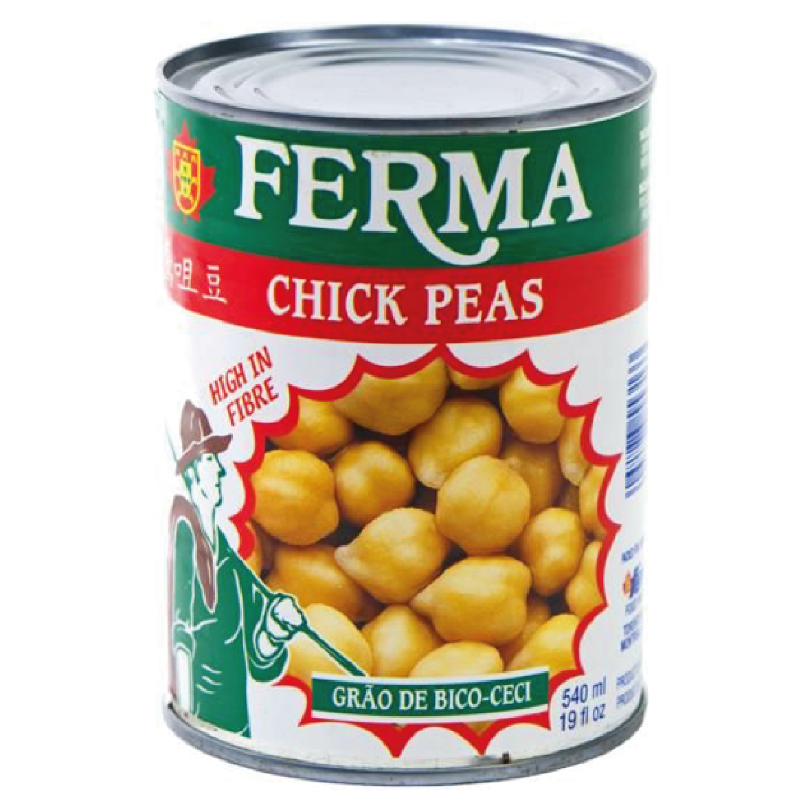 Ferma Chick Peas/Grão de Bico 540ml
