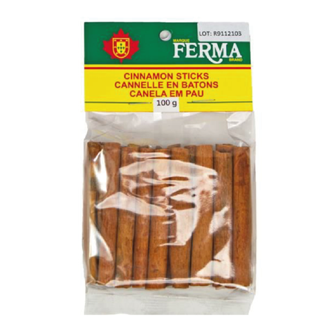Ferma Cinnamon Sticks/Canela em Pau 100g