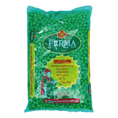 Ferma Green Peas Frozen 750g