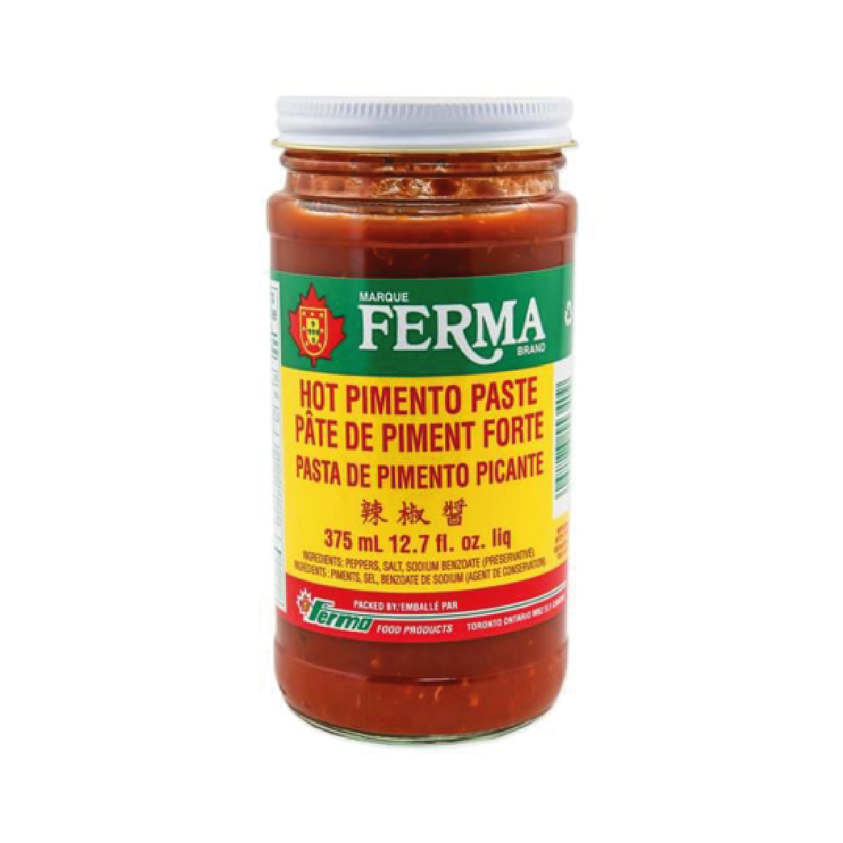 Ferma Hot Pimento Paste 375ml