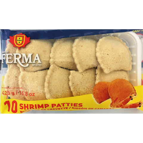 Ferma Shrimp Patties/Risois de Camarão 12pk Frozen