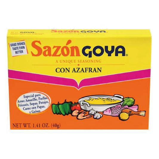 Goya Sazon com Açafrão 40g