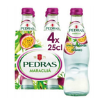 Pedras Sparkling Water Passion Fruit Flavour 4pk