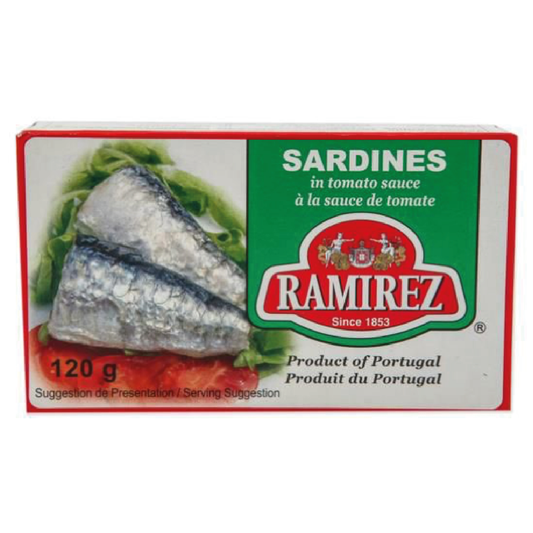 Sardinhas Ramirez em Molho de Tomate 120g