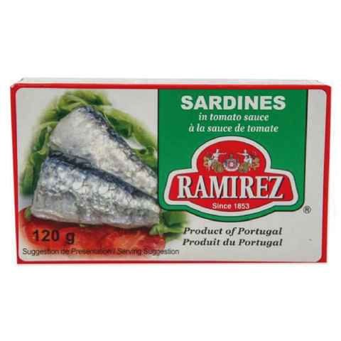 Ramirez Sardines in Tomato Sauce 120g