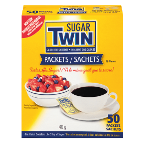 Açúcar Twin Adoçante 40 Pacotes