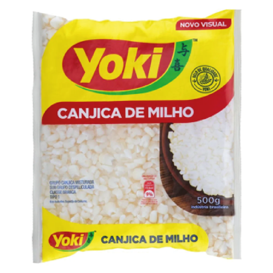 Yoki White Corn Grits/Canjica de Milho Branca 400g