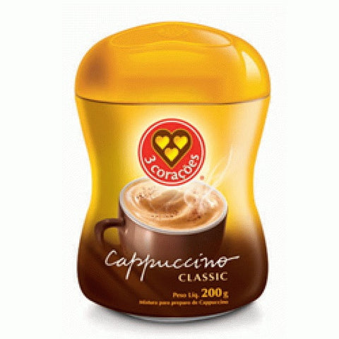 3 Corações Cappuccino Classic 200g