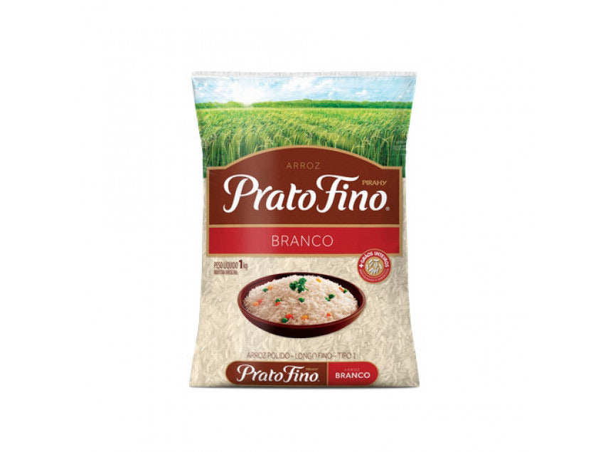 Prato Fino White Rice/Arroz Branco 1kg