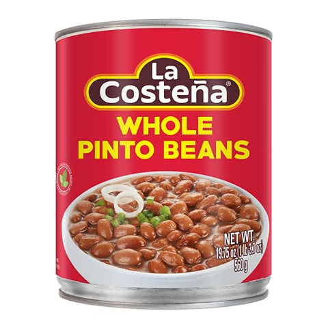 La Costeña Whole Pinto Beans/Feijão 19oz