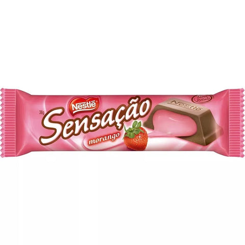 Sensação Chocolate with Strawberry Filling 37g