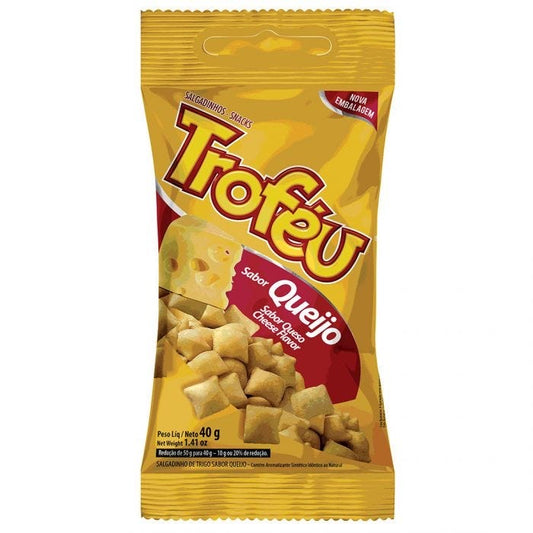 Troféu Snacks Cheese Flavour 40g EXPIRE DATE: May 20, 2024