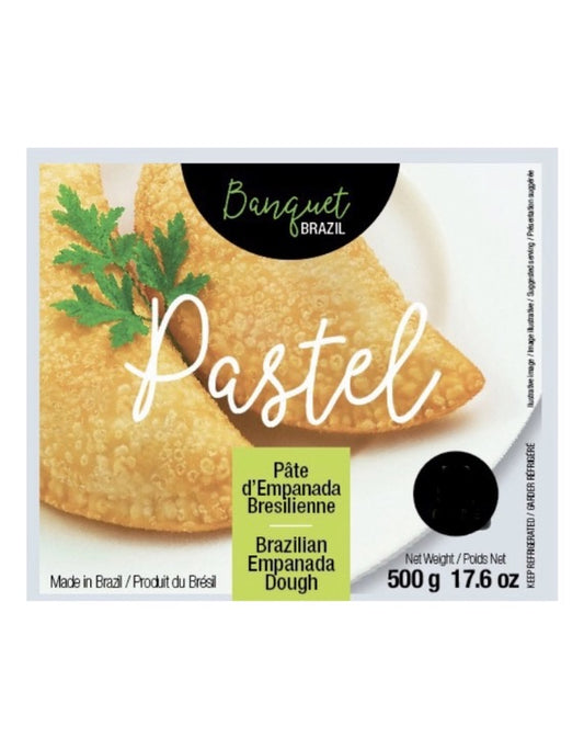 Banquet Brazil Pastel Dough Medium 500g EXPIRE DATE: May 29, 2024