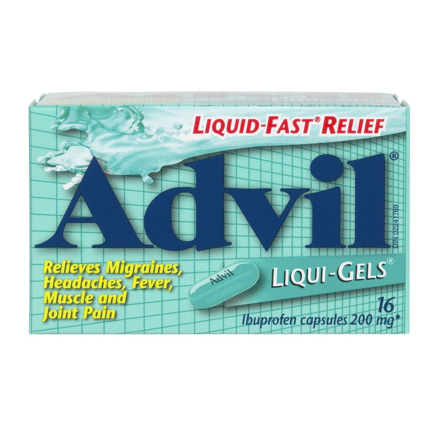 Advil Liqui-Gels 200mg 16 cápsulas