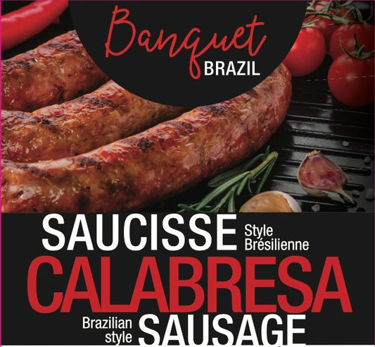 Banquet Brazil Linguiça Calabresa 375g(fresca)