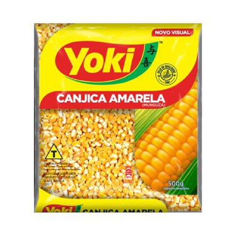 Yoki Yellow Hominy/Canjica Amarela(Munguza) 500g EXPIRE DATE: October 12, 2023