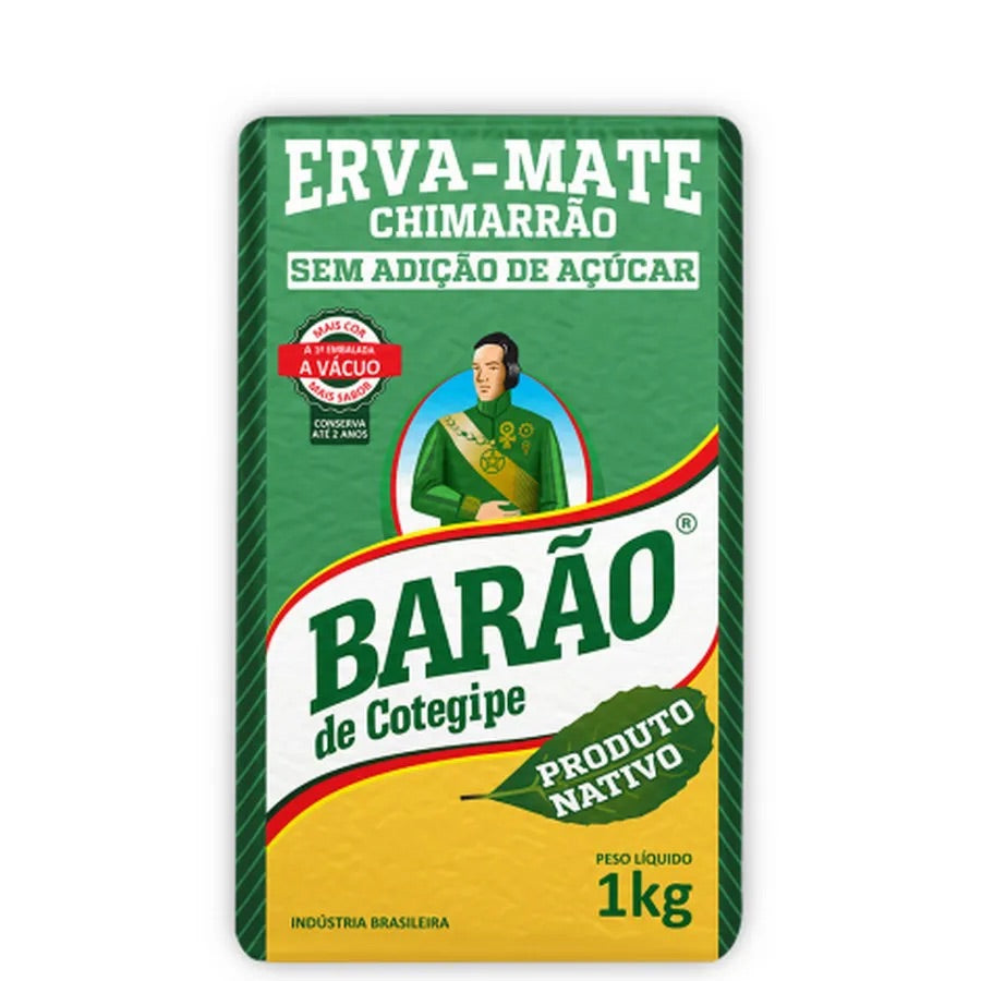 Barão Yerba Mate Chimarrão No Sugar Added 1kg