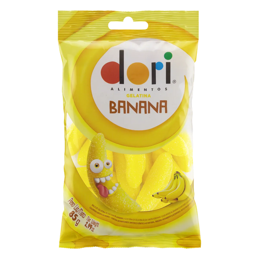 Dori Banana Candy/Bala de Banana 85g