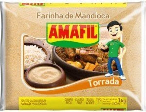Amafil Farinha de Mandioca Torrada 1kg