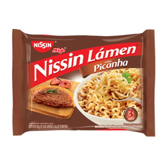 Nissin Lámen Miojo sabor Picanha 85g